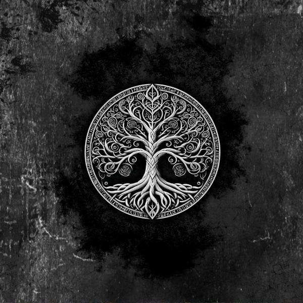 Set "Baum des Lebens" - Kunstleder Taschenpanel